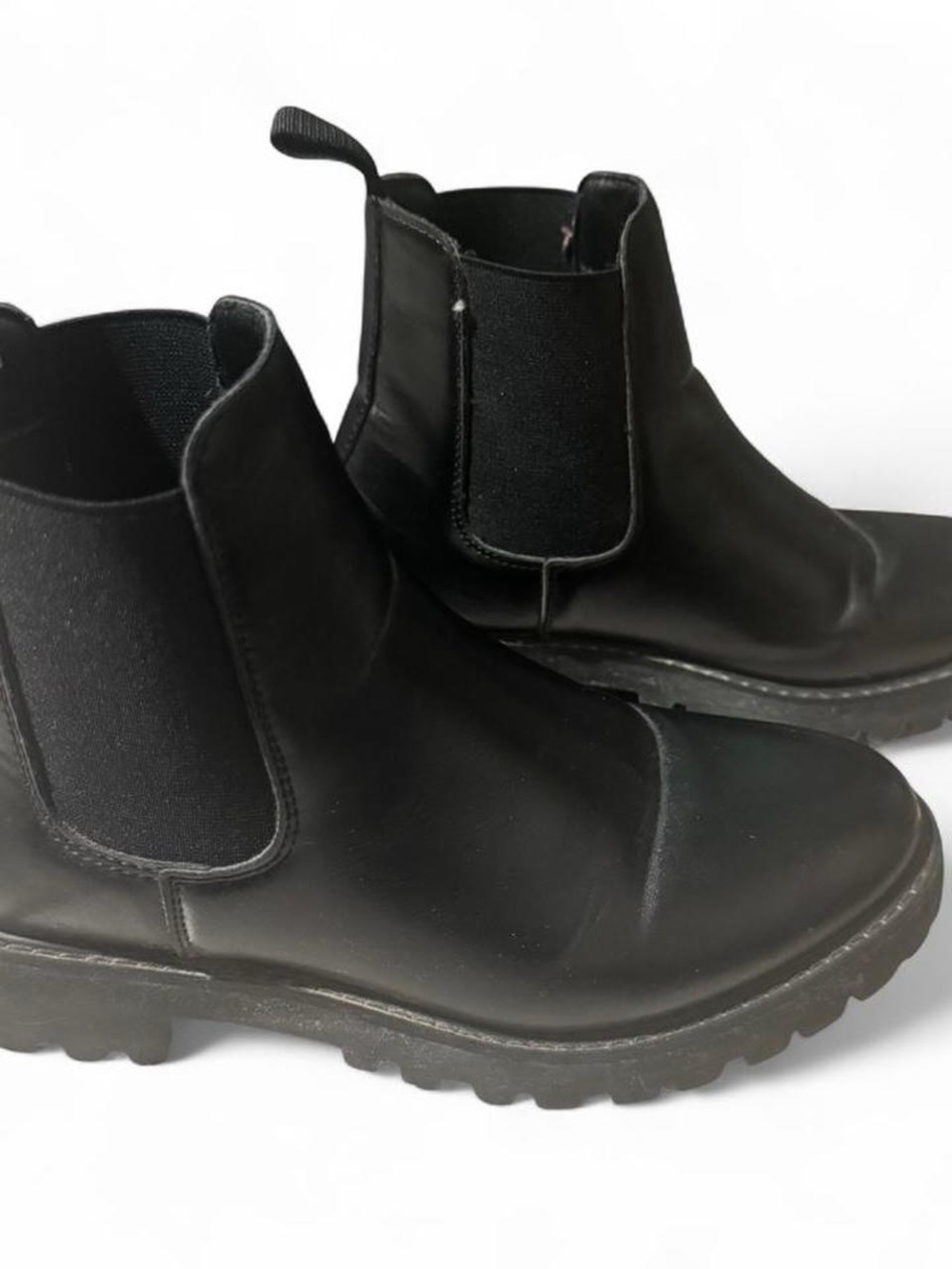 Women’s Black Chelsea Boots - Sleek Slip-On Work Chelsea